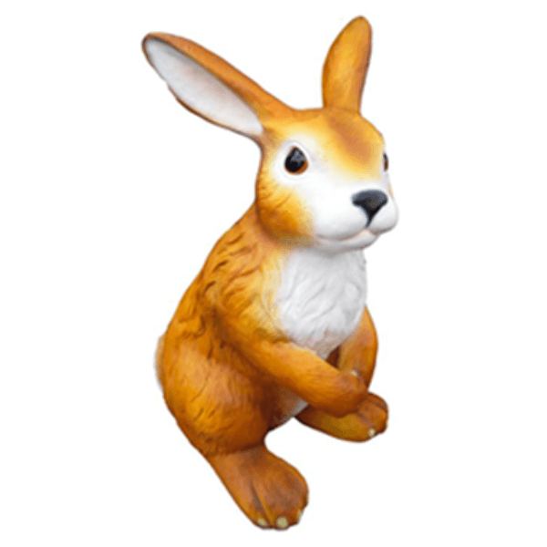 Resine Sculpture Lapin 115CM Naturel MELKOR - S&C