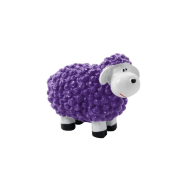 Resine Sculpture Mouton 60CM Violet HILDEGARD - S&C