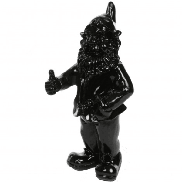 Resine Sculpture Nain 30CM Noir ELDOR - S&C