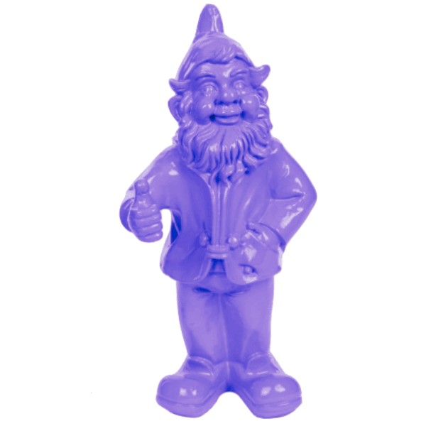 Resine Sculpture Nain 30CM Violet OREN - S&C