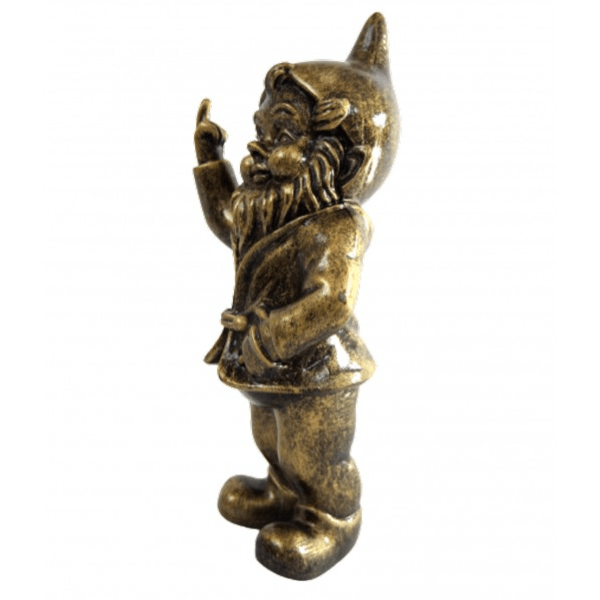 Resine Sculpture Nain 33CM Bronze LOREL - S&C