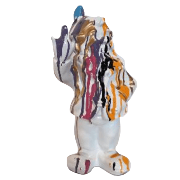 Resine Sculpture Nain 33CM Multicolore LORIAN - S&C