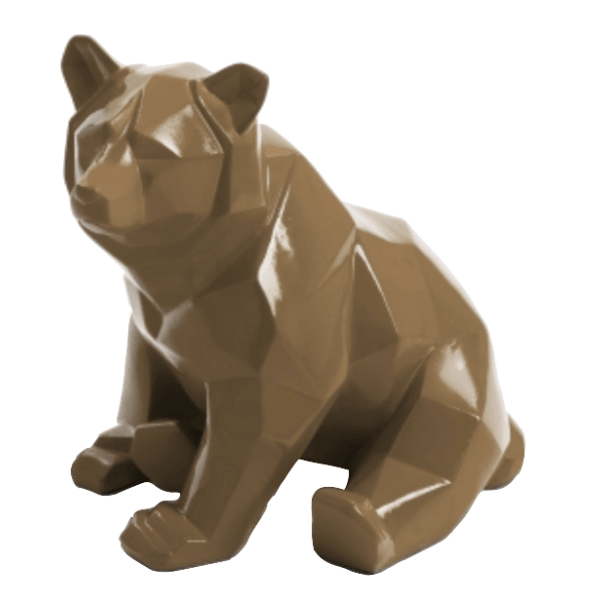 Resine Sculpture Ours 30cm Marron ELDAR - S&C