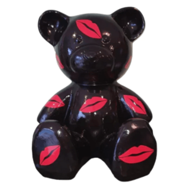 Resine Sculpture Ours 35cm Multicolore ENZO - S&C