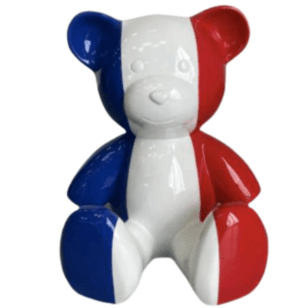 Resine Sculpture Ours 35CM Multicolore LUCAS - S&C
