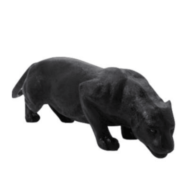Resine Sculpture Panthere 140CM Noir ALZAN - S&C