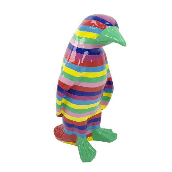 Resine Sculpture Pingouin 120CM Berlingot Multi AELIANE - S&C