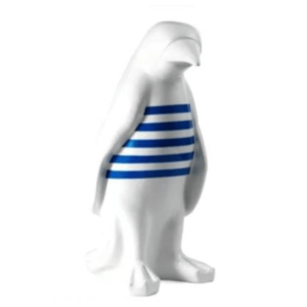 Resine Sculpture Pingouin 120CM Marin Bleu ELDORAN - S&C