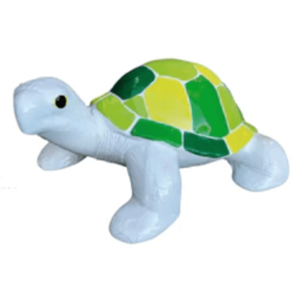 Resine Sculpture Tortue 45CM Ecaille Vert REMILIO - S&C