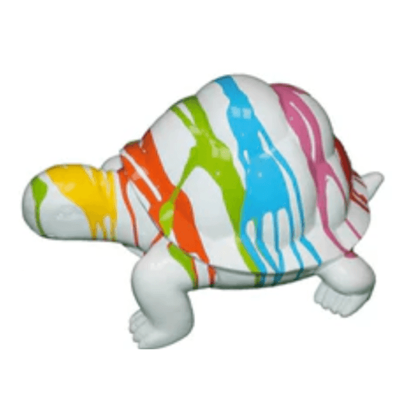 Resine Sculpture Tortue 45CM Multicolore AELIANE - S&C