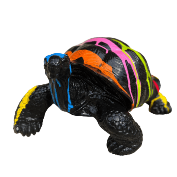 Resine Sculpture Tortue 65CM Multicolore HESPER - S&C