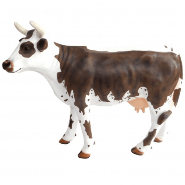 Resine Sculpture Vache 225CM Montbéliarde AELIN - S&C