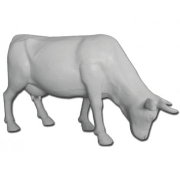 Resine Sculpture Vache 225CM Blanc MATIS - S&C